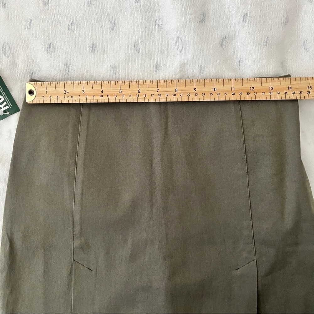 NWT Roots Golf Green A-Line Pleated Cargo Skort – Sporty & Chic, Size 6 - Picture 15 of 16